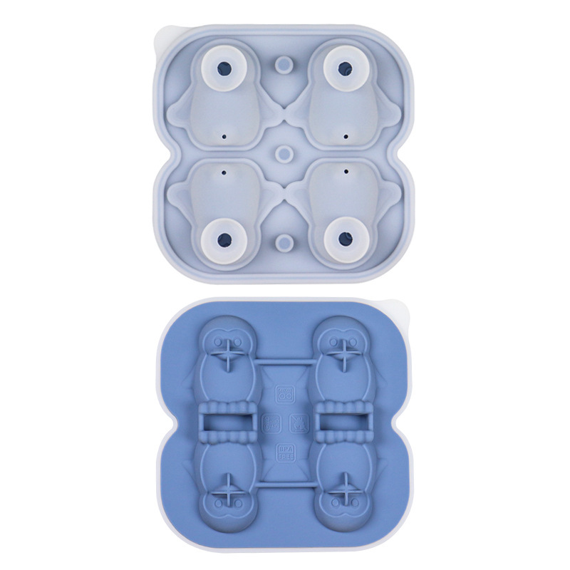 Penguin Ice Tray-Blue