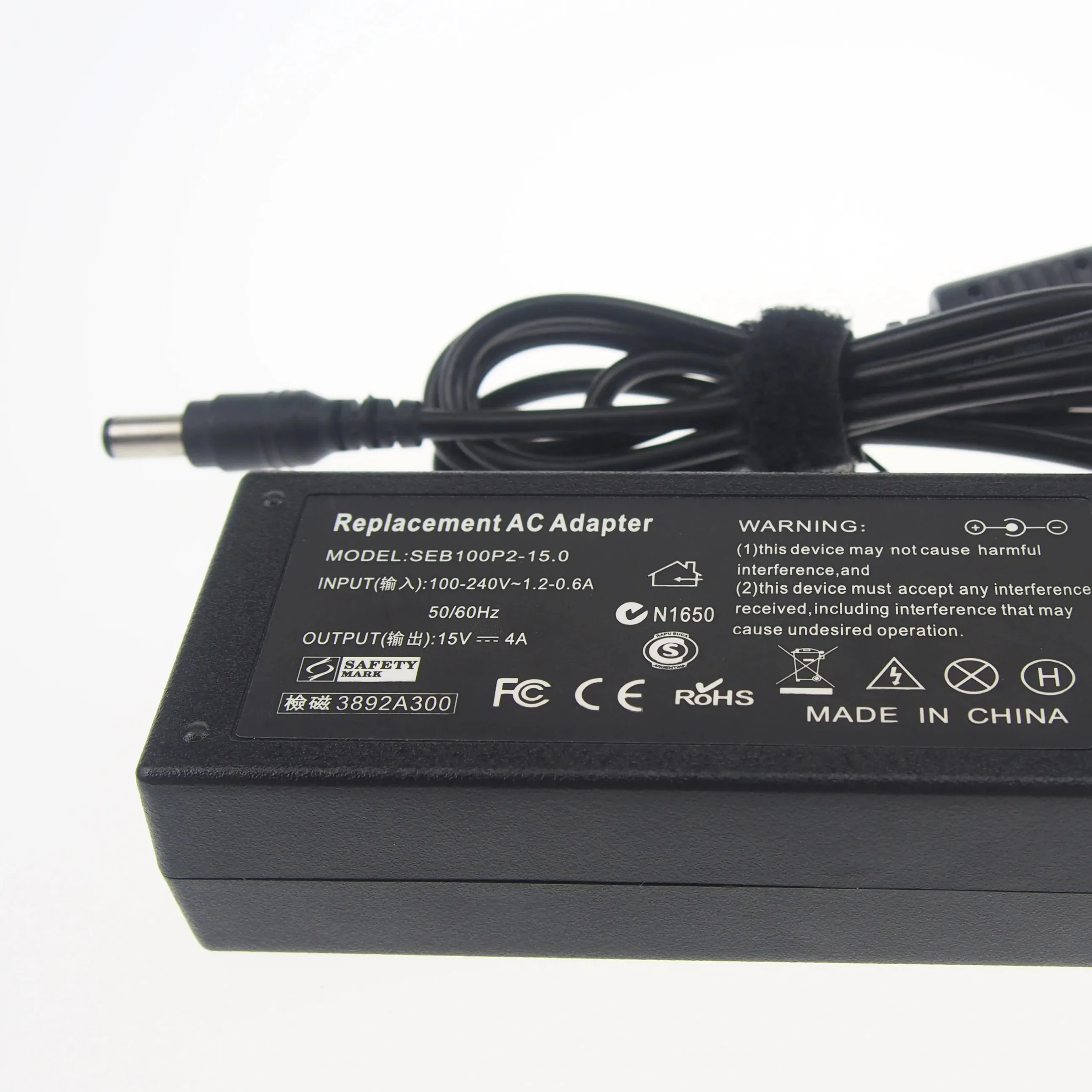 Tùy chỉnh 15V 4A OEM máy tính xách tay DC AC Adapter sạc cho Toshiba 6.3*3.0 thay thế giá nhà máy giá rẻ chất lượng tốt