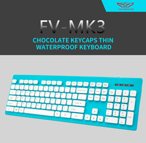 Teclado mecánico con cable de 104 teclas, interfaz USB para ordenador portátil, en Stock, OEM, ODM - Product Image 4