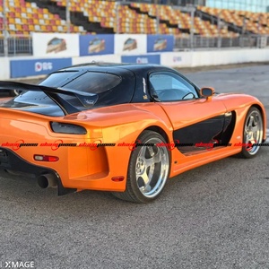 ชุดบอดี้สูท veilside หรูคุณภาพสูงสำหรับ RX7มาสด้า FD3S แพ็กเกจอัพเกรดภายนอกใหม่กันชนกันชนรับประกันการเลี้ยว