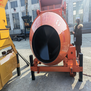 Nhỏ jzr loạt 350l/500L twin-trục di động trống bê tông máy trộn để bán; hiệu suất tuyệt vời và hiệu quả cao. - Product Image 6