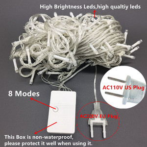 Outdoor 800LED/330FT Extra Long <strong>String</strong> <strong>Light</strong> Waterproof Fairy Blinking <strong>Lights</strong> with 8 Modes and <strong>Timer</strong> <strong>Remote</strong> Christmas <strong>Lights</strong> - Product Image 3