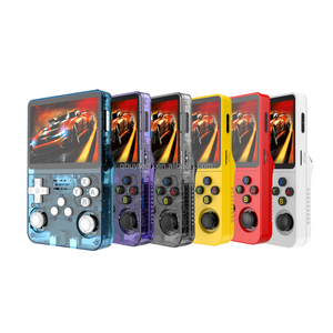 Console di gioco portatile R36S Retro Open Source Linux sistema 3.5 ''IPS schermo 64GB Console per videogiochi portatile - Product Image 2