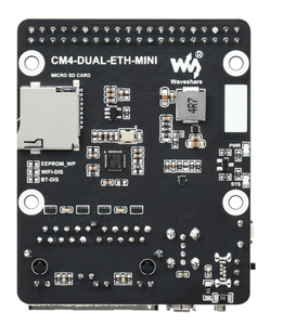 Original Original produkt Raspberry Pi CM4 Mini Dual Gigabit Ethernet Basis platine PCIe PoE Unterstützung Industrial Edge Computing