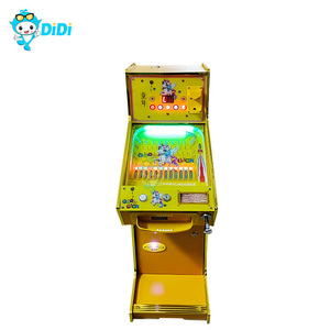 Mini máquina de pinball clásica de alta calidad para niños, juegos de arcade virtuales que funcionan con monedas, tiro de mármol, Mini virtual electrónico - Product Image 4