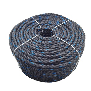 Cuerda de torsión de polipropileno PP personalizada de 8mm, 3/4 hebras, embalaje de bobina resistente a los rayos UV para la industria pesquera, disponible en varios colores - Product Image 1