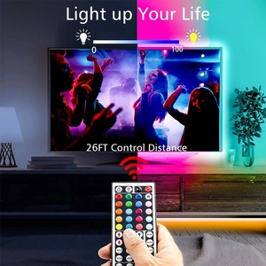 Набор светодиодных лент RGB 12 В 5 м, 24 клавиши, синхронизация музыки, приложение для изменения цвета, IP20, IP65, набор светодиодных лент с цветной коробкой - Product Image 6