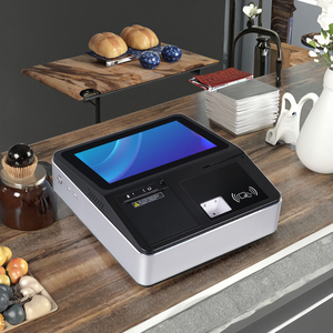 Máquina POS todo en uno de 11,6 pulgadas, sistema Android, Terminal de pago NFC, impresora integrada para dispositivos móviles de escritorio para tiendas minoristas - Product Image 1