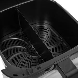 1800W Smart Digital LED Touch Screen Air friggitrice 8L capacità 10 programmi Timer di controllo della temperatura per cibi fritti in olio - Product Image 6