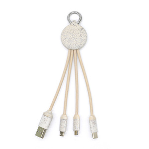 สายชาร์จข้อมูล4 in 1สำหรับ V3ระบบ Android V8เป็นมิตรต่อสิ่งแวดล้อม - Product Image 3