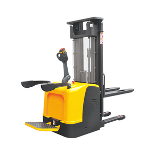 Malzeme kaldırma istifleyici 2.0T ayakta sürüş Forklift tam elektrikli palet istifleyici maksimum kaldırma yüksekliği 6 metre - Product Image 4