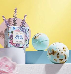 Nhãn hiệu riêng hữu cơ chăm sóc cơ thể có ga spa sang trọng tắm bóng bom tùy chỉnh Tự Nhiên Cầu vồng gai dầu bong bóng tắm bom - Product Image 6