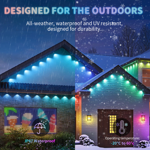 FEICAN Led Point Pixel <strong>Light</strong> Smart APP Control Point <strong>Light</strong> RGB Under Permanent Led Eave <strong>Light</strong> - Product Image 6