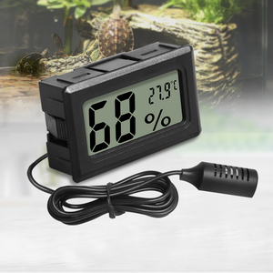Medidor Digital de humedad y temperatura con pantalla LCD, higrómetro con Mini termómetro - Product Image 3