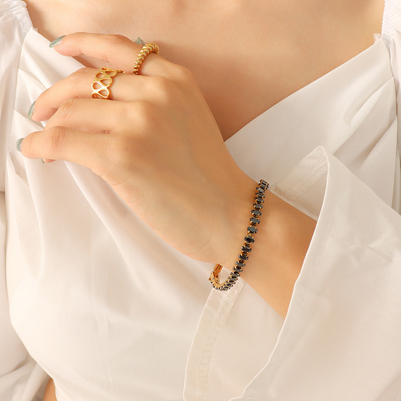 4.Bracciale-Nero-17 cm