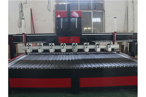 4 Axis <strong>CNC</strong> <strong>Router</strong> Multi-Head Long Service Life <strong>for</strong> <strong>3D</strong> Molds Processing <strong>for</strong> Wood Soft-Metal PVC Acrylic <strong>DSP</strong> Syntec <strong>Control</strong> - Product Image 2