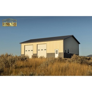 ประกอบอาคารเหล็กสำเร็จรูปอย่างรวดเร็วโครงสร้างโลหะสำเร็จรูปคุณภาพสูงสำหรับคลังสินค้าการประชุมเชิงปฏิบัติการและโรงรถ - Product Image 6