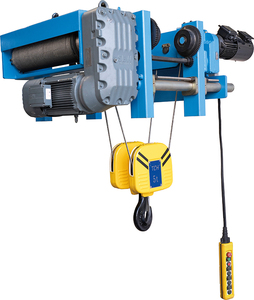 Electr vinç 5 Ton elektrikli vinç tek kiriş kiriş seyahat motorlu arabası monoray halat kaldırma kaldırma - Product Image 3