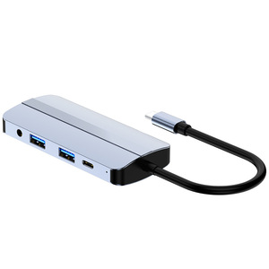 <strong>USB</strong> 3.0 to <strong>VGA</strong> Adapter Multi-Display Video Graphics Converter <strong>USB</strong> HUB SD Adapter for Laptop/Desktop Computer Monitor/Projector - Product Image 2