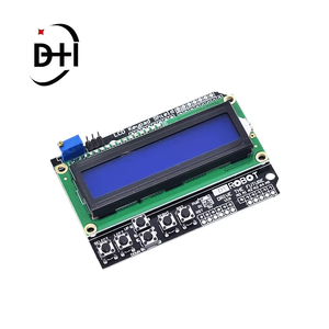 Efortune LCD1602 Tastatur abschirmung Blaue Hintergrund beleuchtung LCD 1062 Modus Für LCD 1602 I2C