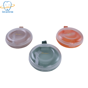 Coloré noir Mini plastique fixation aligneur stockage dentier boîte mignon étui de retenue - Product Image 6