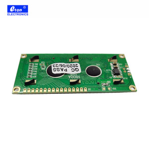 16x2 STN-Zeichen LCD-Anzeige modul LCD1602 Schwarzer Bildschirm 1602 Typ Zeichen LCD-Anzeige