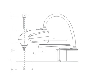 SCARA scarico automatico di carico automatico a quattro assi della linea di assemblaggio del manipolatore industriale Multi-giunto orizzontale - Product Image 4