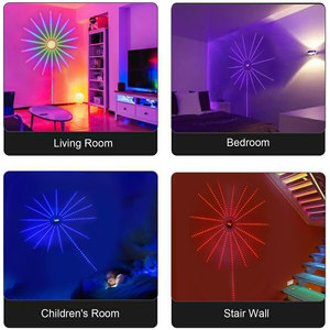 Firewprk ไฟเส้น Led RGB แบบยืดหยุ่น,ชุดไฟ Led Rgb หลากสี WS2812พิกเซลควบคุมอัจฉริยะ2811ชุดไฟ Led 30 60 Leds - Product Image 6
