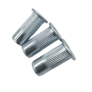 Waterproof Flat Head Knurled Round Body <strong>Rivet</strong> <strong>Nut</strong> <strong>Close</strong> <strong>End</strong> Carbon Steel Knurled <strong>Nut</strong> M4 M5 <strong>M6</strong>