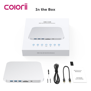 Usb-c hdmi/dp güç geçiş adaptörü aksesuarları bilgisayar donanımı ve yazılım mac mini apple - Product Image 4