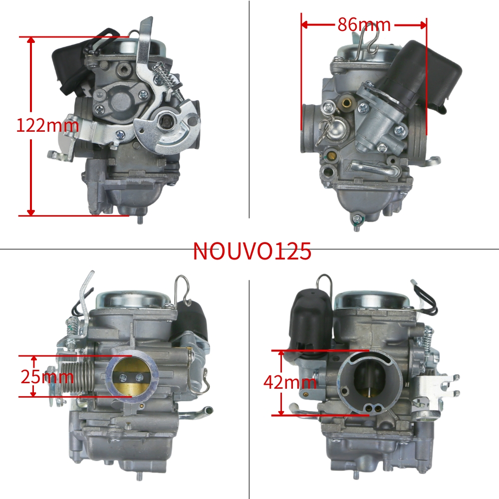 Nouvo125 con amortiguador electrónico