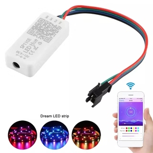 Беспроводной пиксельный Контроллер освещения WS2811 WS2812B диммер SK6812 RGB RGBW APA102 WS2801 Пиксельная Светодиодная лента Mini SP110E - Product Image 2