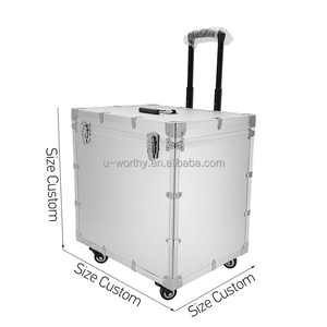 Ningbo Uworthy Nhà Máy Tùy Chỉnh Kích Thước Nhôm <span class=keywords><strong>Hookah</strong></span> Trường Hợp Với Kính Thiên Văn Xử Lý Bánh Xe Và Bảo Vệ Lưu Trữ OEM Hỗ Trợ - Product Image 1