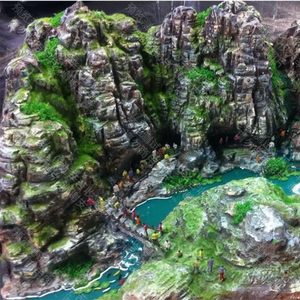 Модель карты рельефа OEM, современный дизайн, стиль, рельефный дисплей, 3d модель здания - Product Image 4