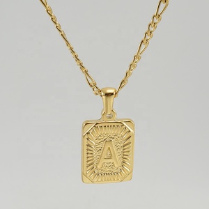 قلادة سلسلة فيجارو ذهبية من MECYLIFE عيار 18 قيراط للرجال قلادة جانبية من الهيب هوب - Product Image 5