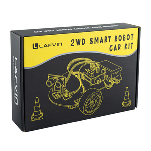 LAFVIN Smart Robot Car Kit für Arduino 2WD Robot Kit STEM/Grafik roboter Car Stater Kit mit Tutorial
