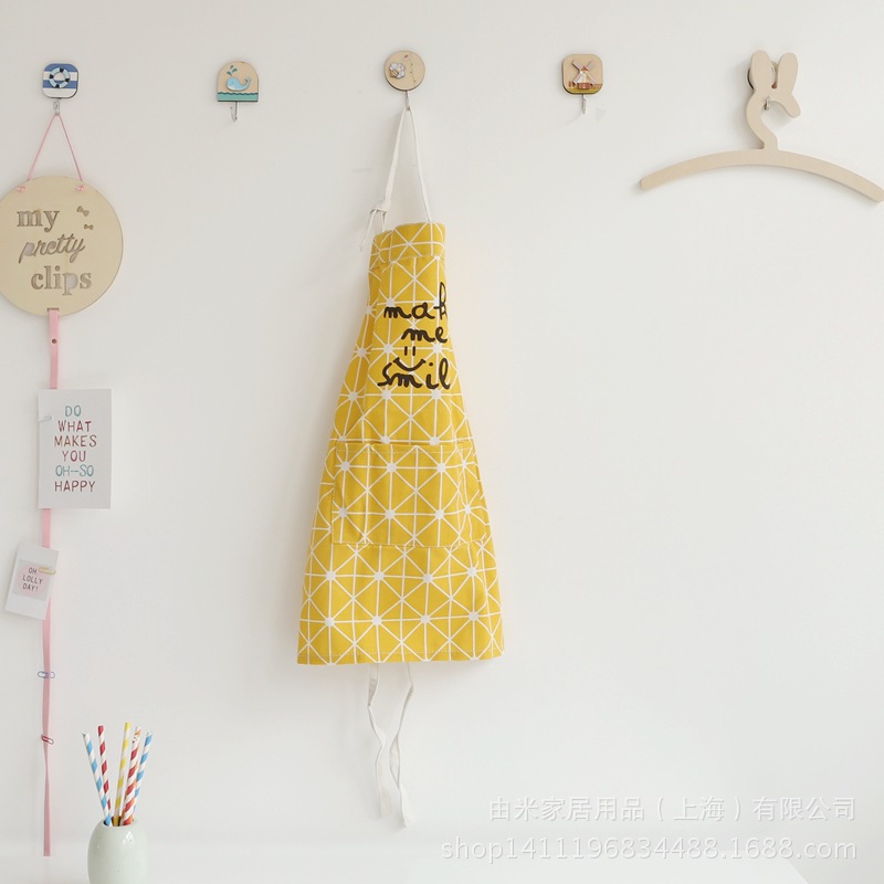 Yellow plaid - children's style