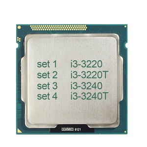 Hot Sale LnteI Core I3-3220 I3-3220T I3-3240 I3-3240T Processor LGA1155 Dual-Core PC <strong>Computer</strong> <strong>Desktop</strong> CPU - Product Image 1