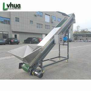 Lvhua <strong>Loading</strong> <strong>and</strong> <strong>Unloading</strong> Using Mobile Plastic Used Scrap Conveyor Belt Can Convey the Flakes <strong>and</strong> Granule