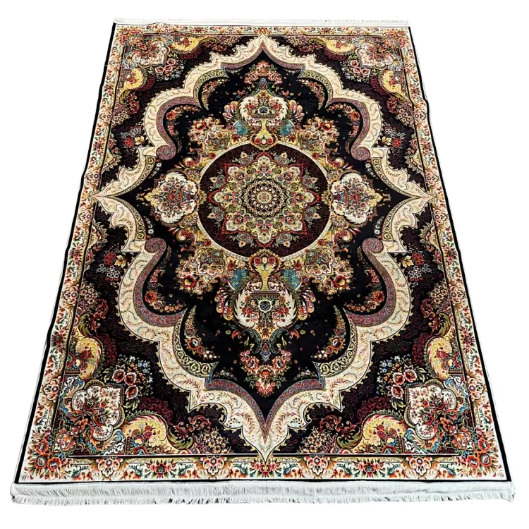 LORENDA Warm Home Mosque Style Thick Floor Carpets Muslim Prayer Carpet for Living Room