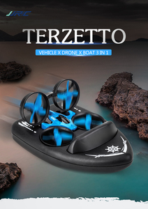 JJRC H36F RC Mini <strong>Drone</strong> Altitude Hold Headless <strong>Mode</strong> 3 in 1 Sea Land Air Flight <strong>2</strong>.4G 6-Axis Quadcopter Boat RC <strong>Drone</strong> for Kid - Product Image 6