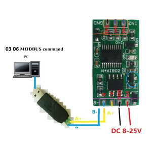 2-channel 4-20mA Current <strong>Analog</strong> Collector 8-25V RS485 Current Acquisition <strong>Module</strong>