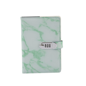 Diario personale con struttura in marmo con LOGO personalizzato con blocco blocco blocco blocco blocco blocco blocco taccuino in pelle regalo per scuola ufficio - Product Image 6
