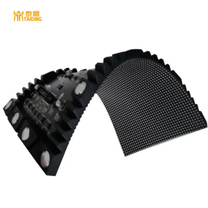 Creativo anteriore magnetico manutenzione flessibile HD modulo Led morbido P2 P2.5 P3 curvo pubblicità schermo per varie forme - Product Image 5
