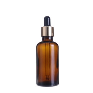免费样品30毫升50毫升100毫升琥珀色玻璃滴管瓶与纸管 - Product Image 1