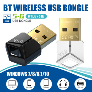 Hot USB für Bluetooth Adapter 5.0 Neuer drahtloser Audio-Sender Empfänger für PC Computer-kompatible Maus tastatur Quad DDR4 - Product Image 4