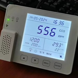 RS485 Ndir CO2センサーリレー出力温度CO2湿度ファンコントローラー屋内空気品質IAQセンサーモニターおよび制御 - Product Image 2
