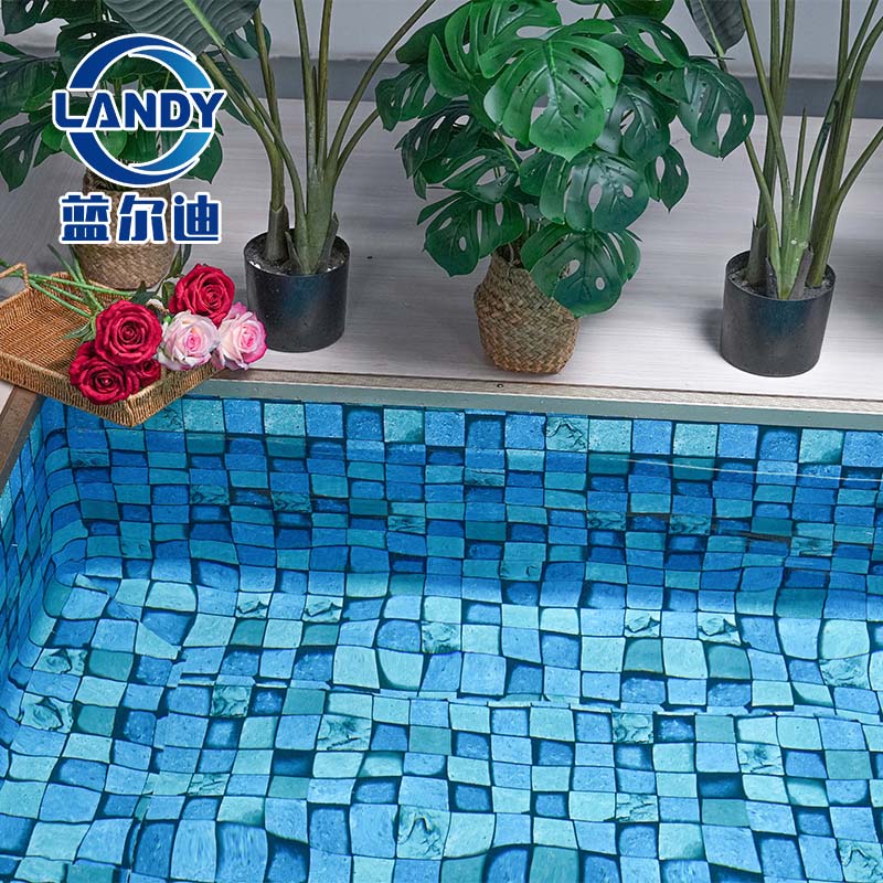 revêtements de piscine turquoise vert
