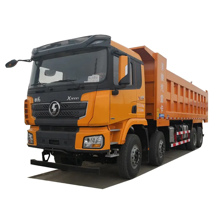 Shacman-camión de basura para minería RHD LHD, 8x4 personalizado, conducción derecha e izquierda, camión volquete de minería de alta resistencia 420hp