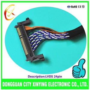 Özel ctor ctor lehimleme Laptop LCD LED IPX ekran kablosu montaj 20 24 36 40 41 50 51 Pin LVDS kablo için lcd panel - Product Image 2